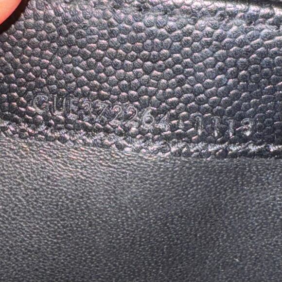 Saint Laurent Cassandre Matelassé Large Flap Wallet in Grain De Poudre Leather - Picture 12 of 12